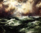 Moonlit Seascape - 托马斯·莫兰